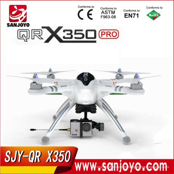 Transmisor de video digital Walkera Phantom RC Drone de usos múltiples con cámara GPS HD FPV QR X350